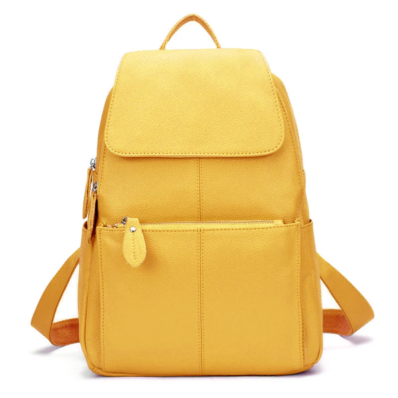Mochila Feminina de Couro Genuíno Margot | Backpacks | Cores variadas | Detalhe 19 | Vivièn