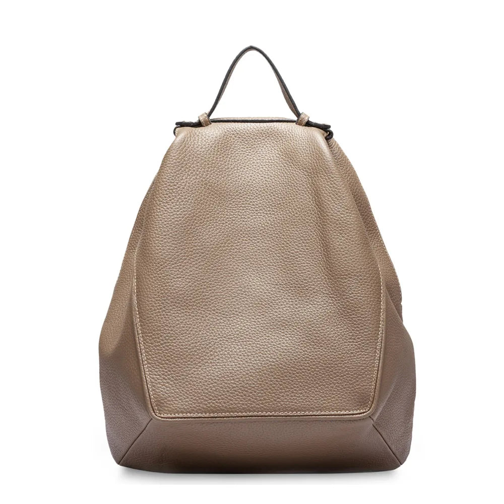 Mochila Feminina Elegante de Couro Genuíno Sofia | Backpacks | Cores variadas | Detalhe 21 | Vivièn