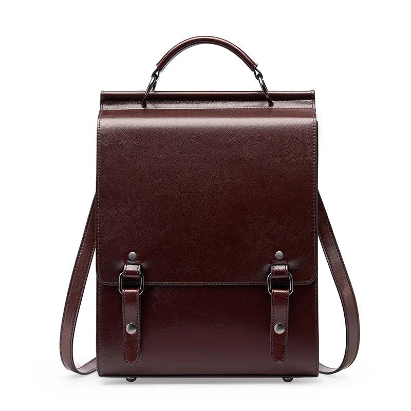 Mochila Feminina Retro de Couro Celene | Backpacks | Cores variadas | Detalhe 11 | Vivièn