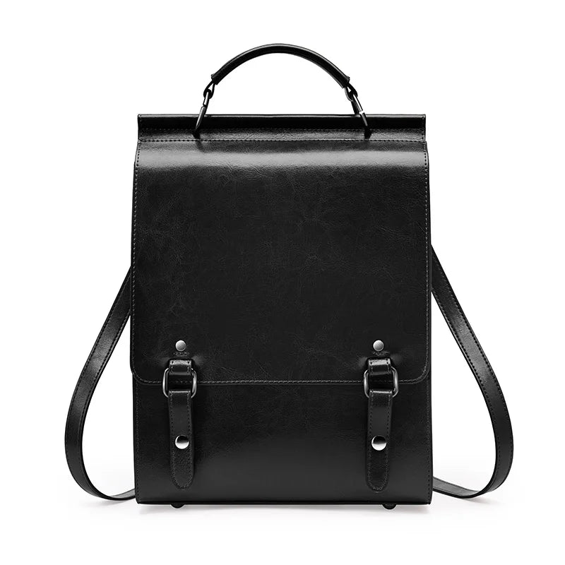 Mochila Feminina Retro de Couro Celene | Backpacks | Cores variadas | Detalhe 12 | Vivièn